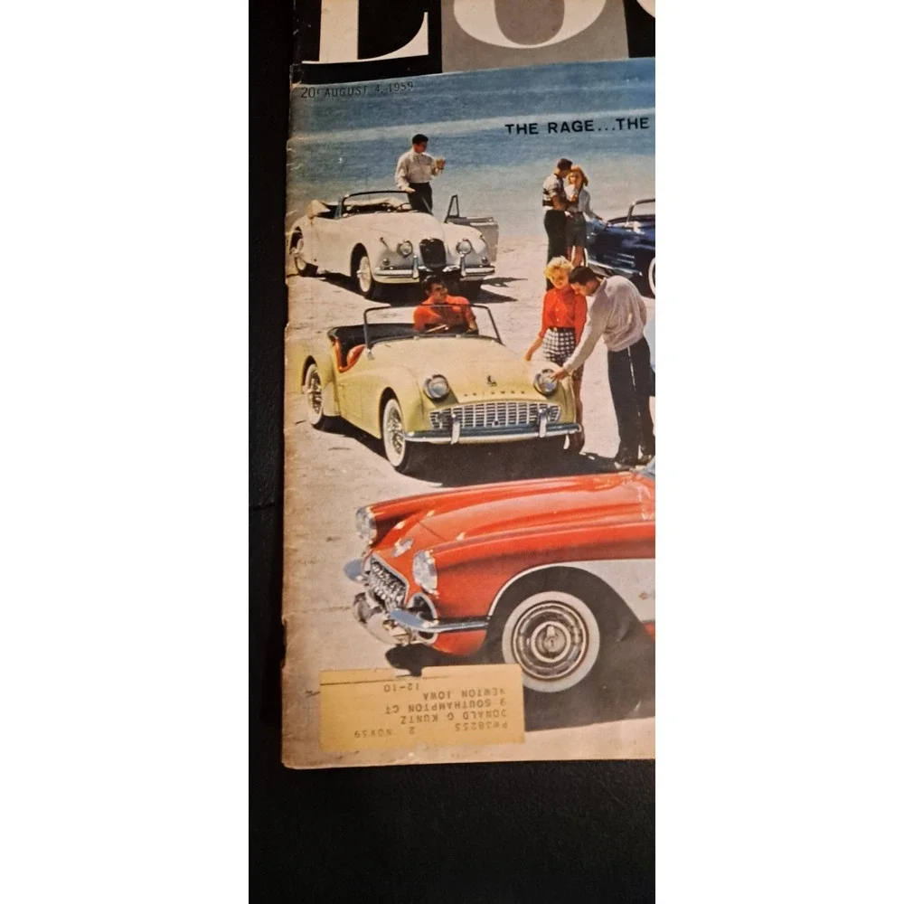 LOOK Sports Magazine August 4, 1959